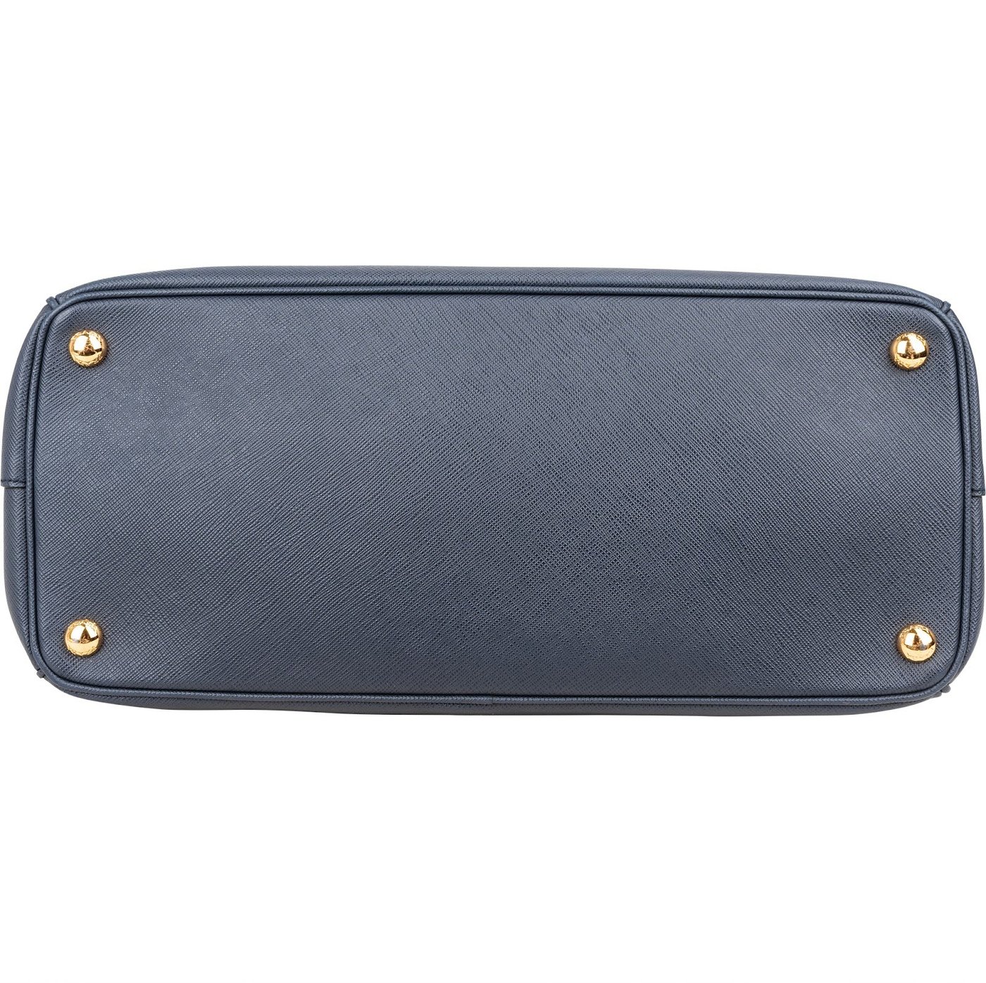 Prada Blue Saffiano Leather Galleria Handbag