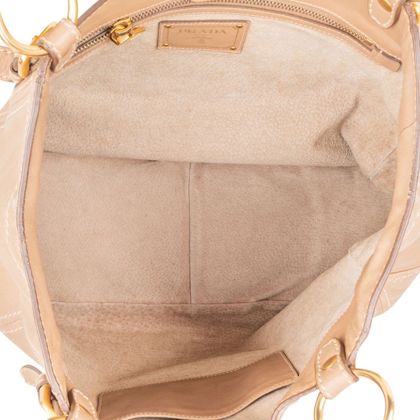 Prada Vitello Daino Leather Shoulder Bag