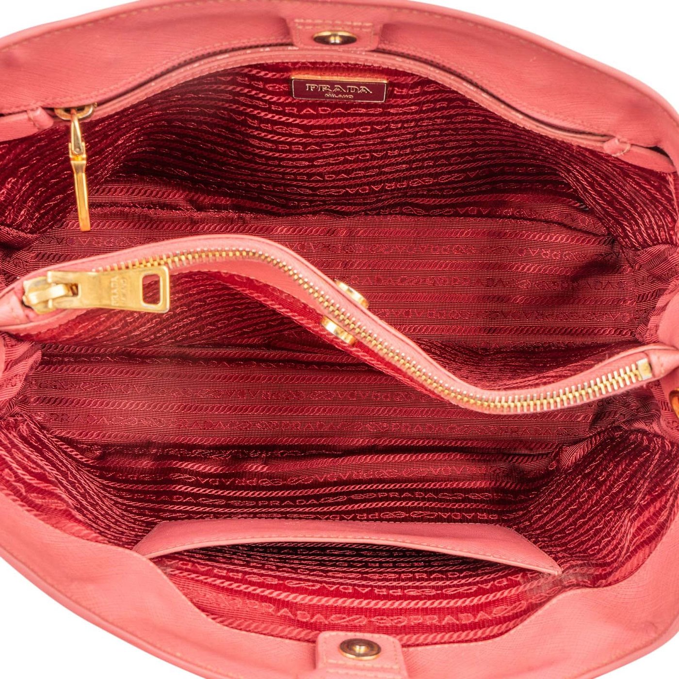 Prada Saffiano Leather Galleria Handbag