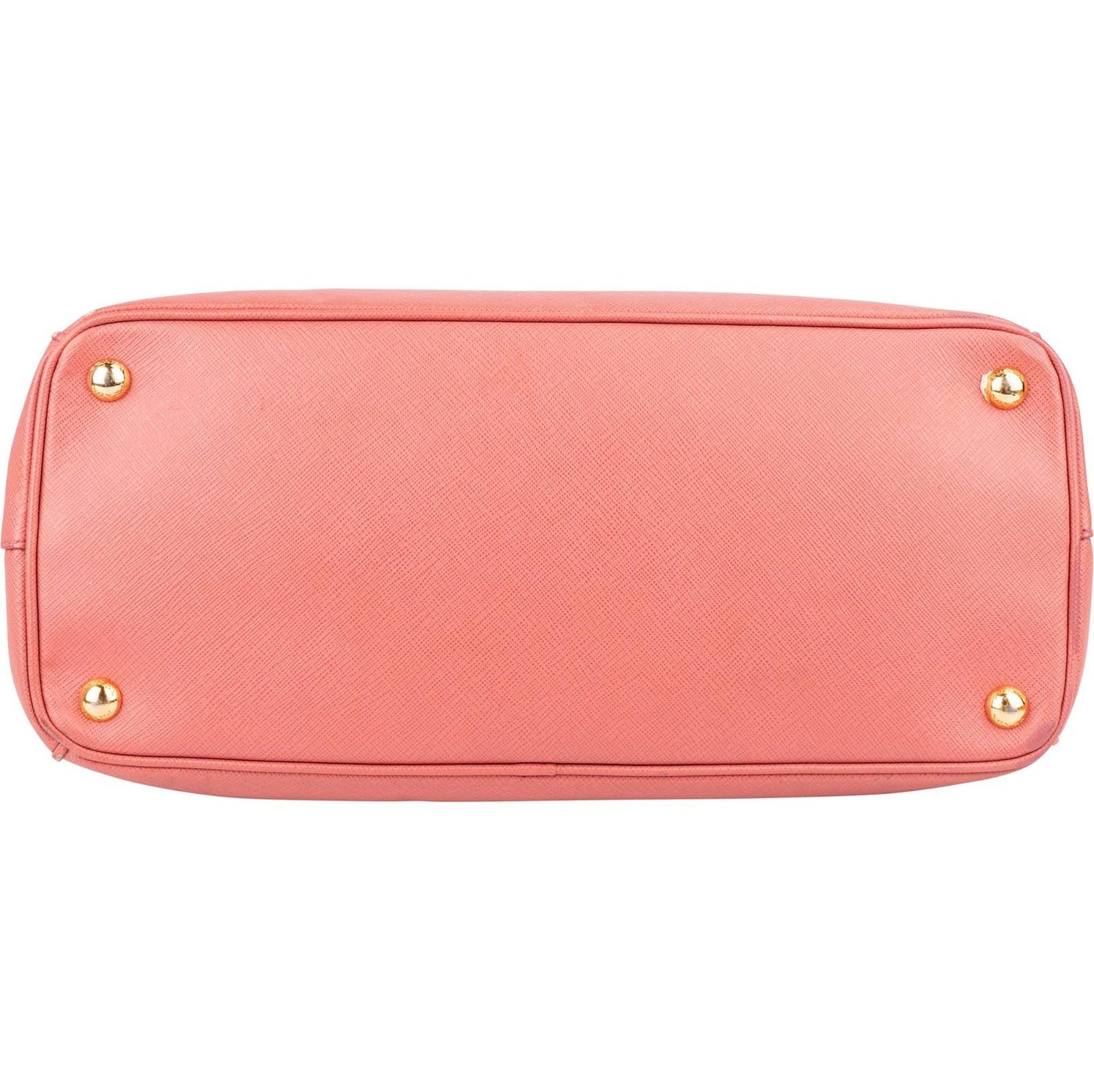Prada Pink Saffiano Leather Galleria Handbag