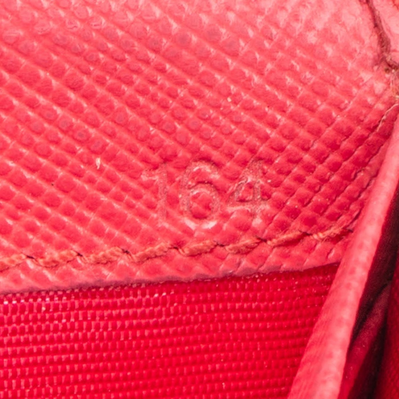 Prada Pink Saffiano Continental Wallet