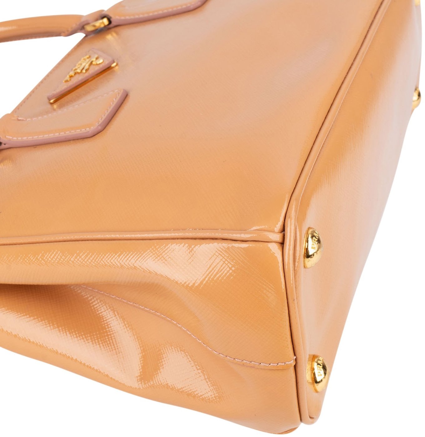Prada Saffiano Vernice Galleria Handbag