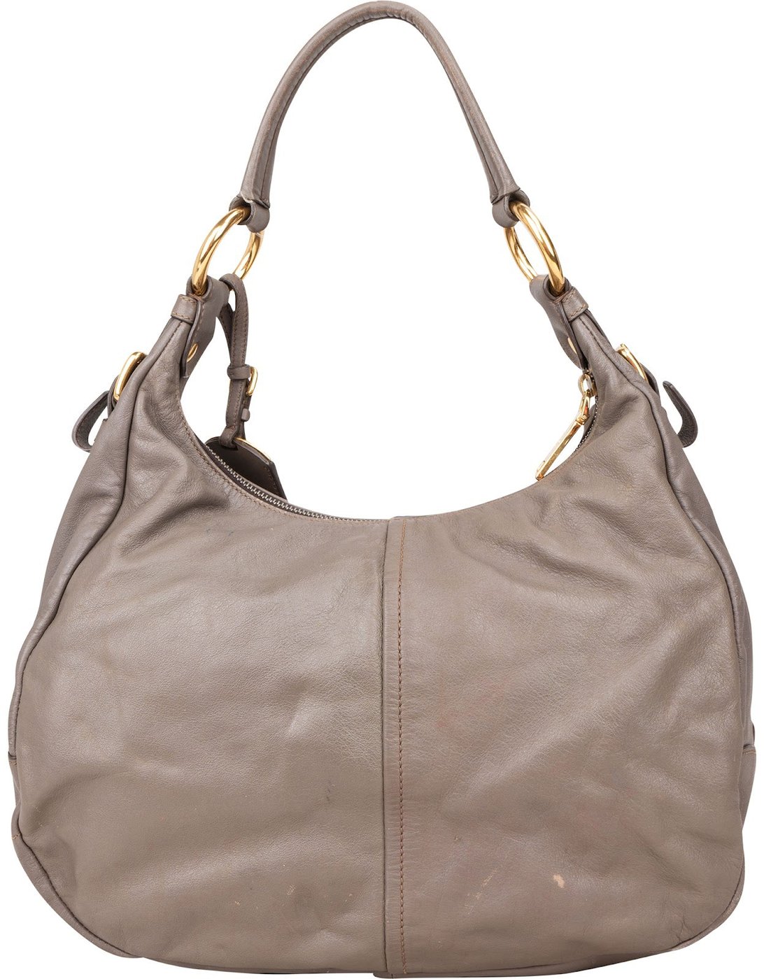Prada Vitello Daino Hobo Shoulder Bag