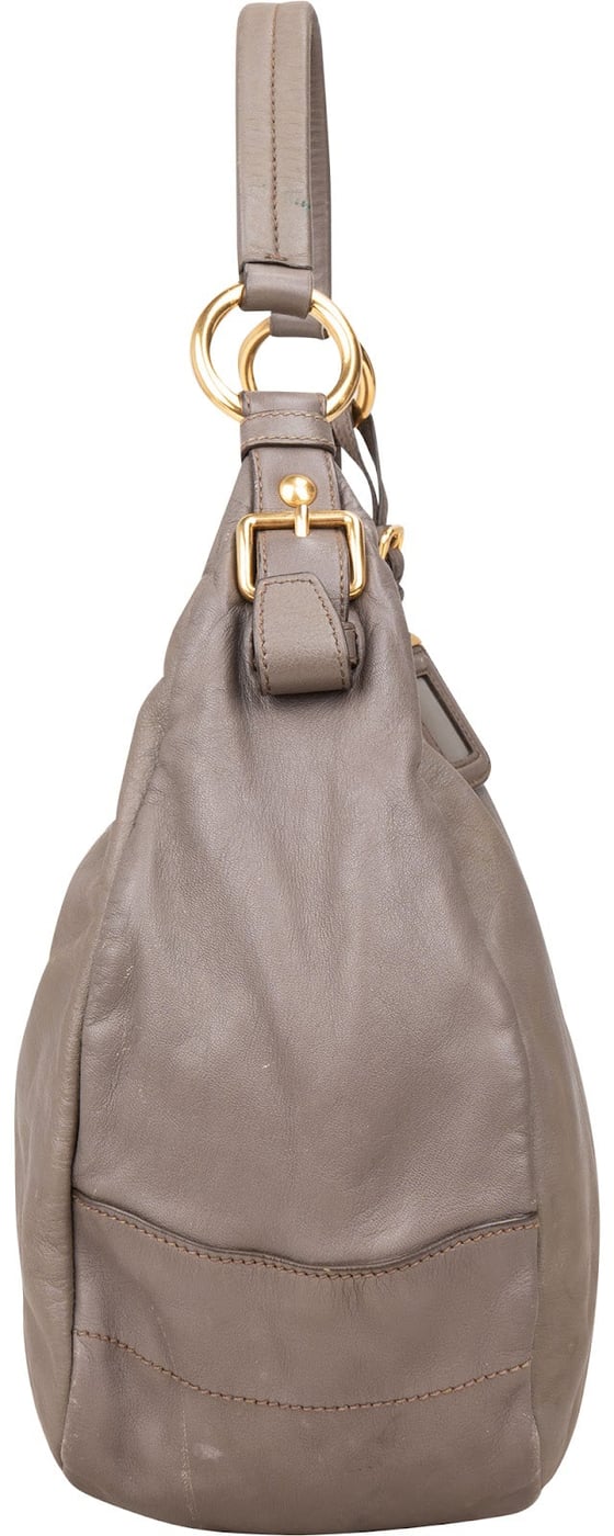 Prada Vitello Daino Hobo Shoulder Bag