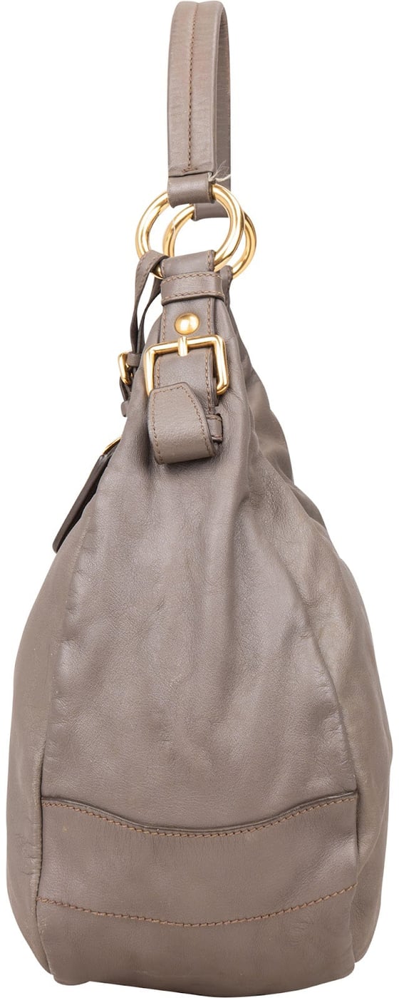 Prada Vitello Daino Hobo Shoulder Bag