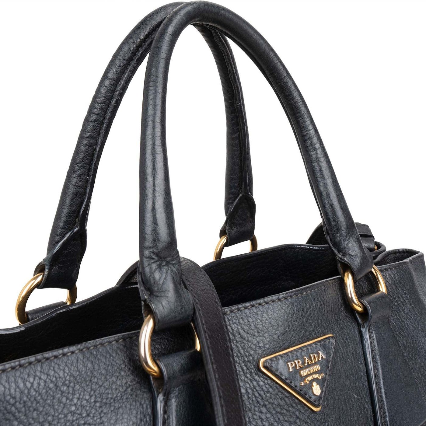 Prada Soft Calfskin Galleria Handbag