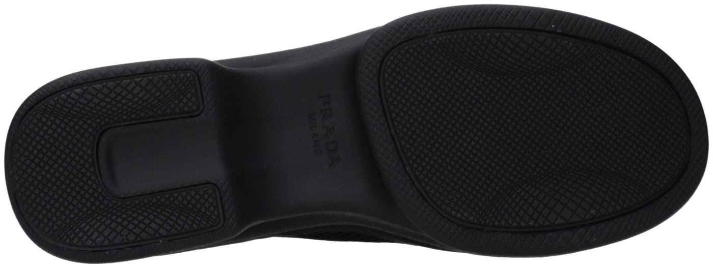 Prada Black Fabric Low Top Sneakers