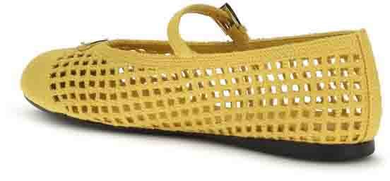 Prada Multicolor Cotton Ballet Flats