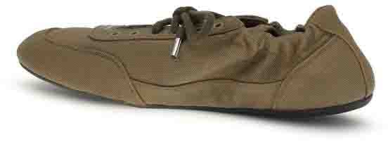 Prada Bicolor Cotton Athletic Sneakers