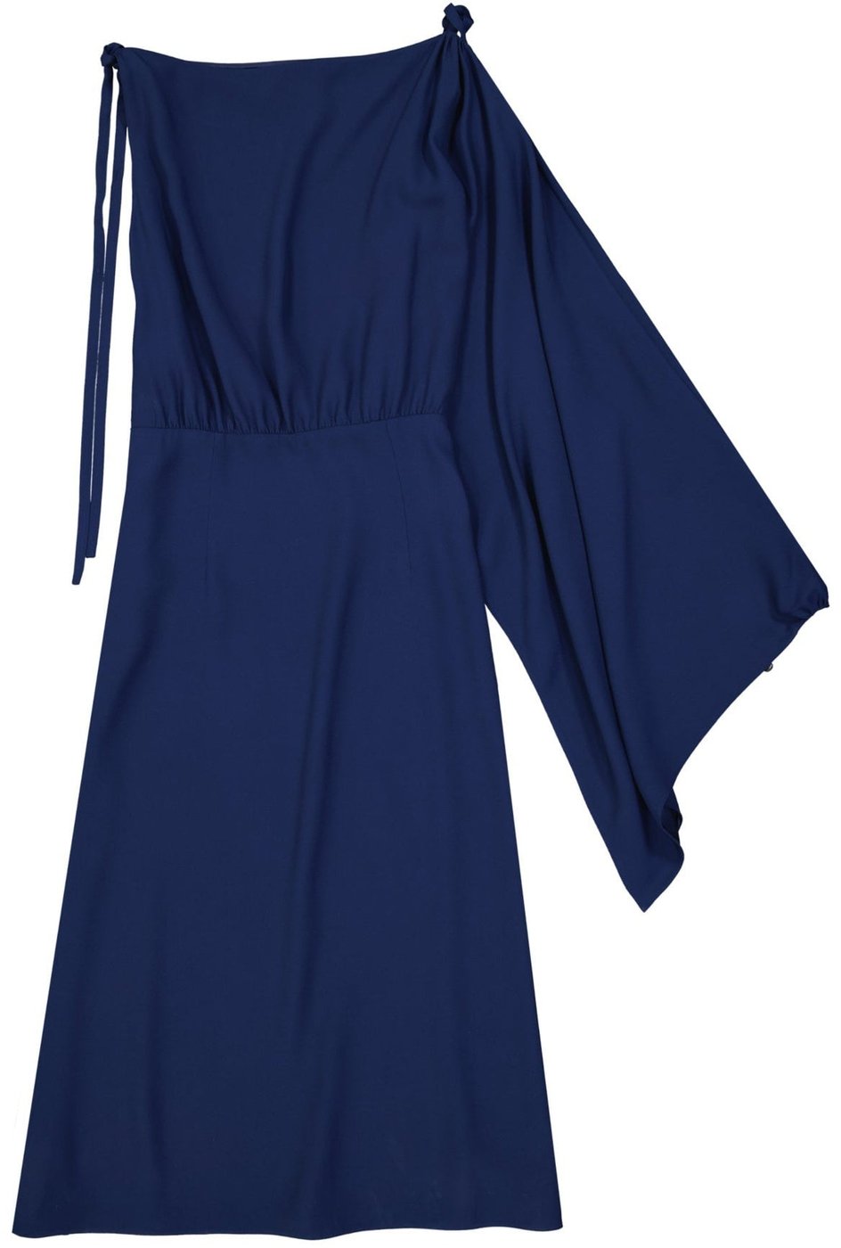 Prada Flared One Sleeve Midi Dress