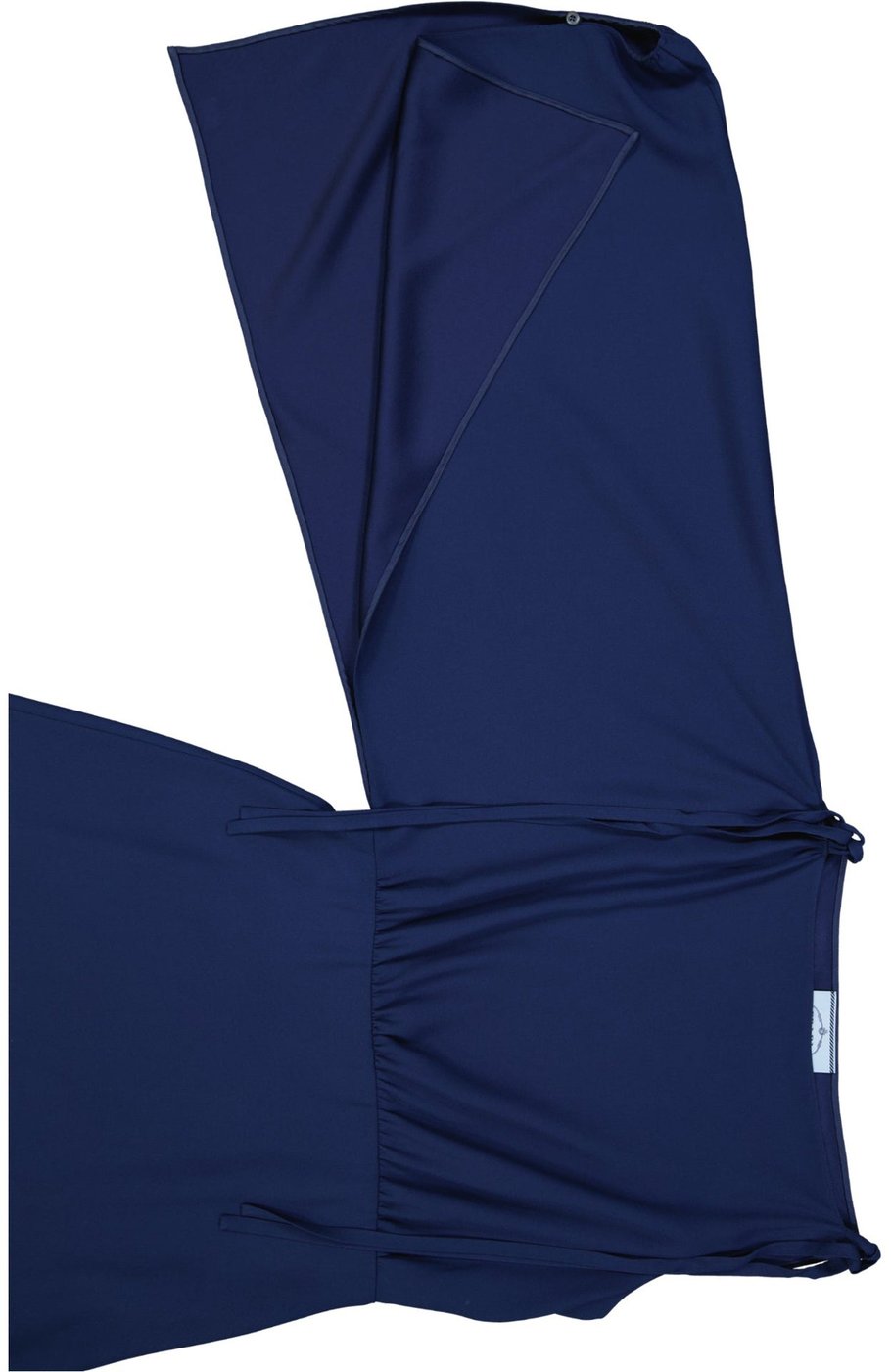 Prada Flared One Sleeve Midi Dress
