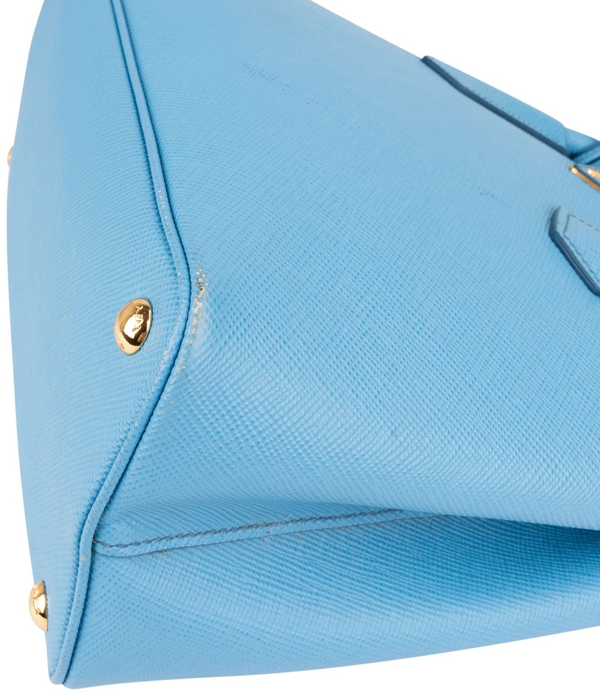 Prada Saffiano Leather Small Double Handbag