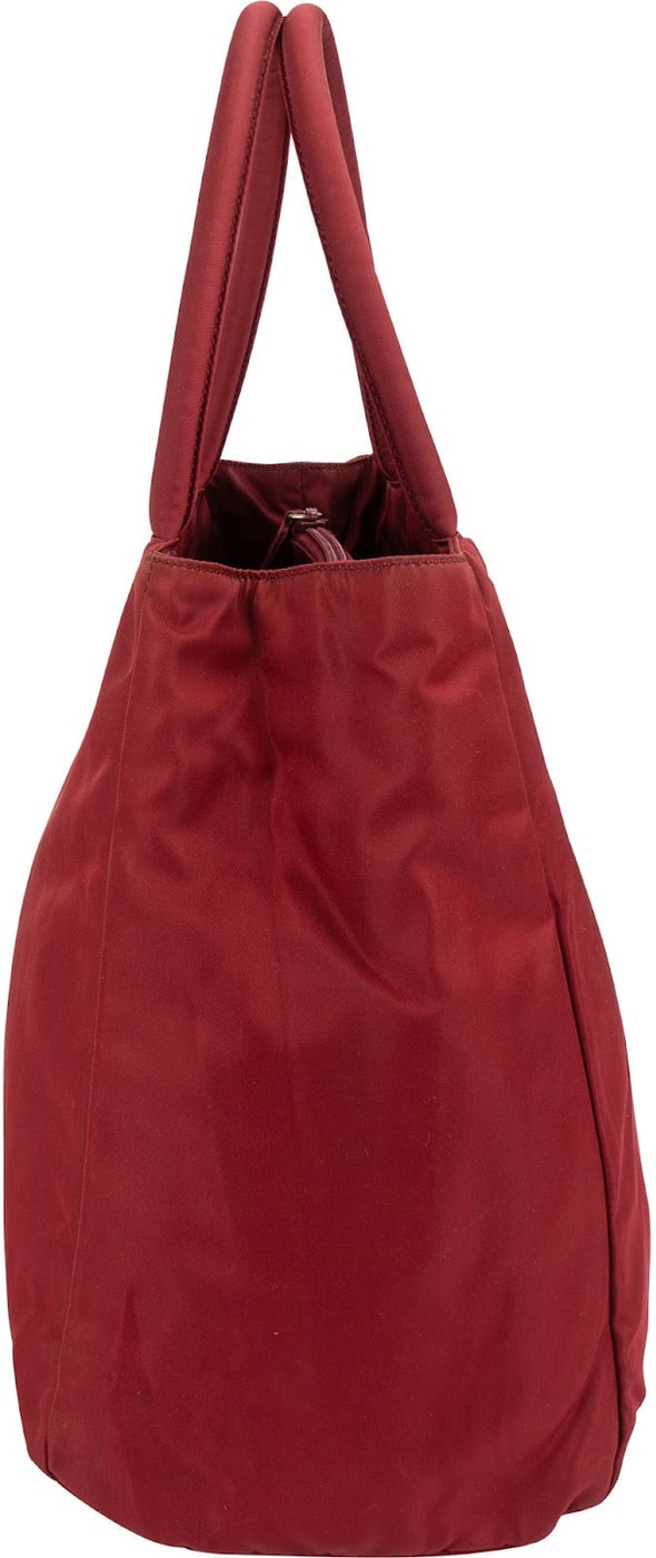 Prada Red Tessuto Handbag