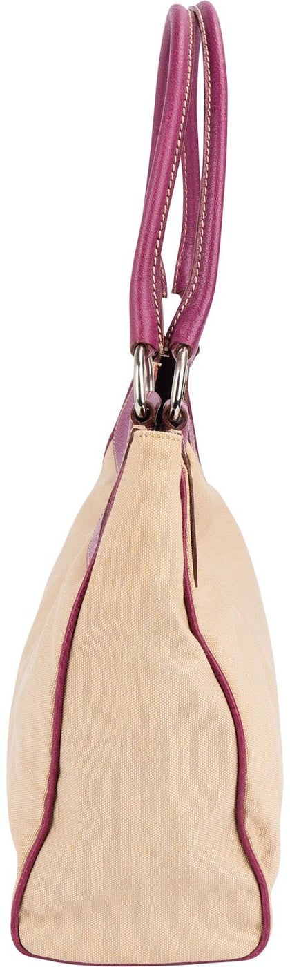Prada Leather Semitracolla Triangle Shoulder Bag