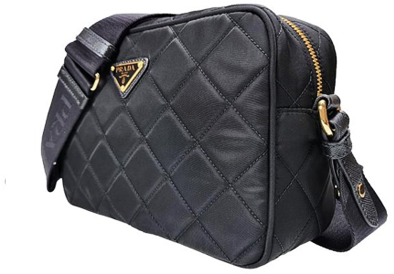Prada Quilted Nylon Camera Bag