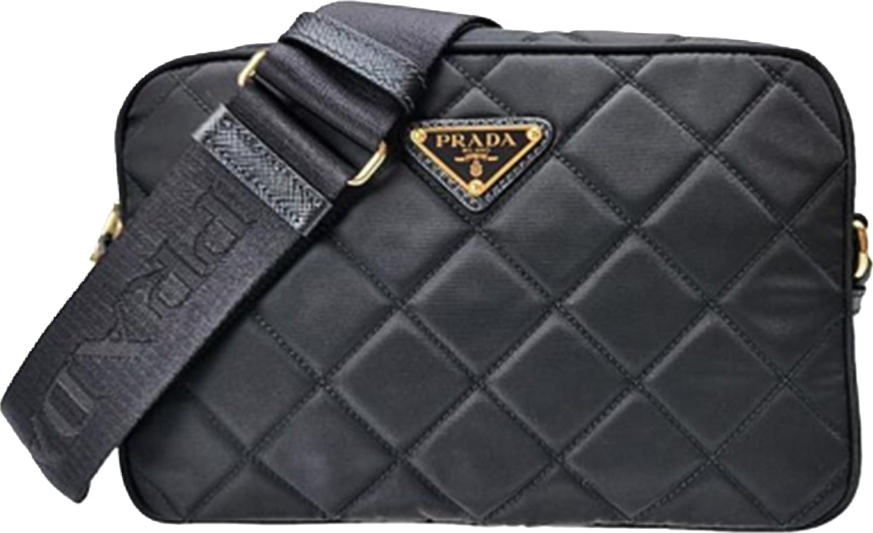 Prada Quilted Nylon Camera Bag