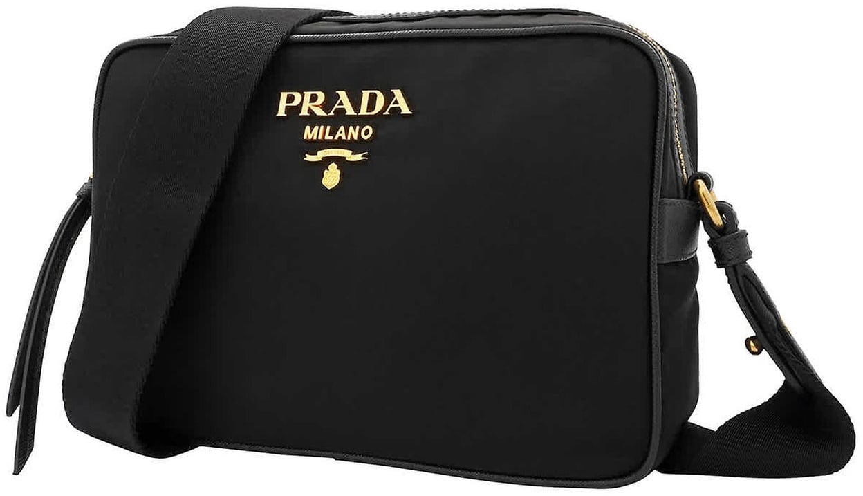 Prada Nylon Logo Camera Bag