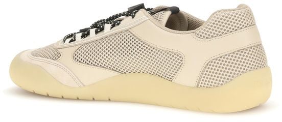 Prada Beige Polyester Athletic Sneakers