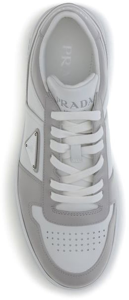 Prada Multicolor Calf Leather Bos Taurus Low Top Sneakers