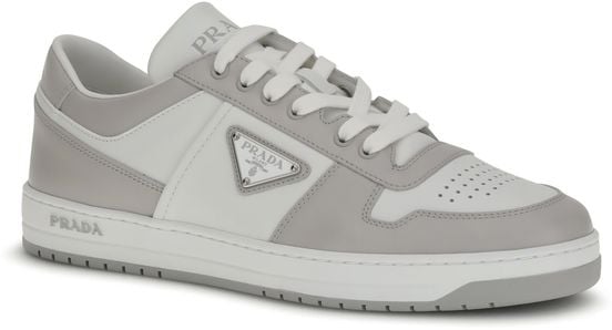 Prada Multicolor Calf Leather Bos Taurus Low Top Sneakers