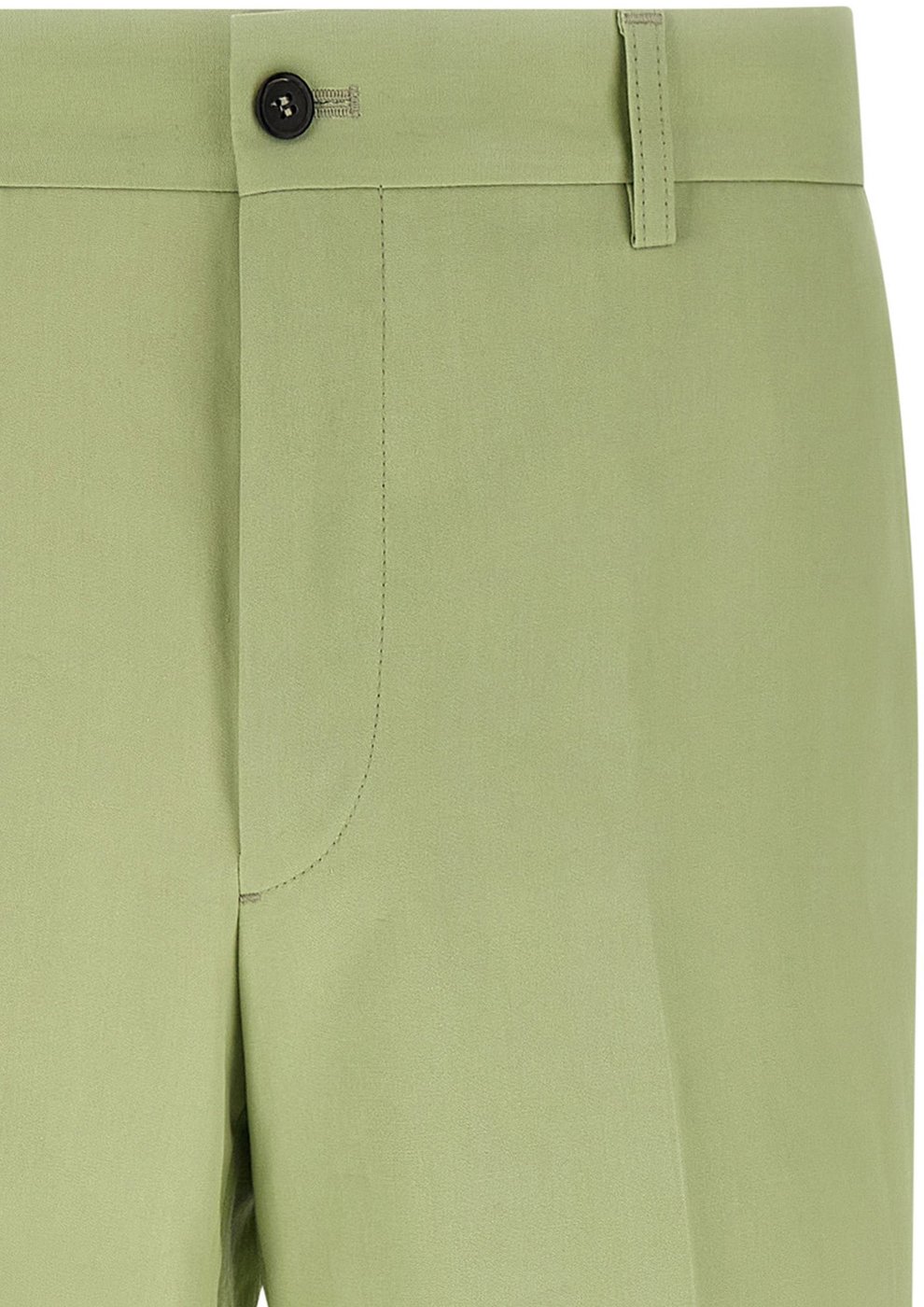 Prada Bicolor Cotton Casual Pants