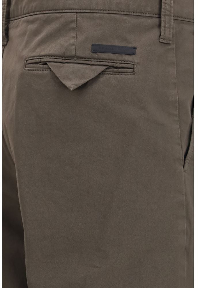 Prada Brown Cotton Cargo Pants