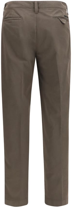Prada Brown Cotton Cargo Pants