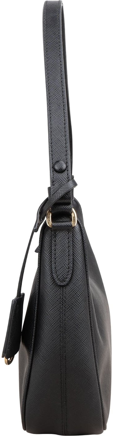Prada Saffiano Leather Triangle Re-Edition 2005 Shoulder Bag