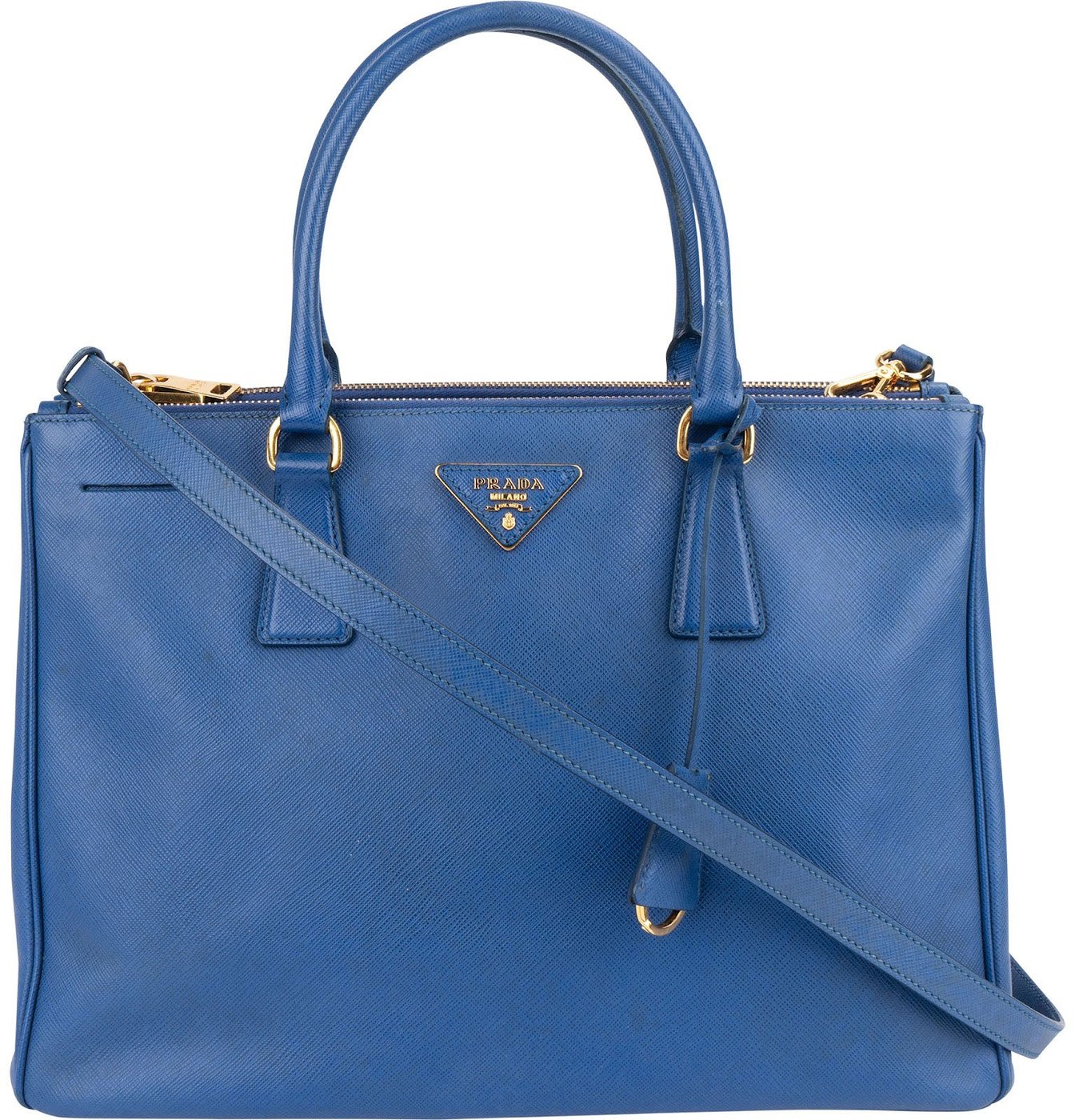 Prada Saffiano Leather Galleria Tote Handbag