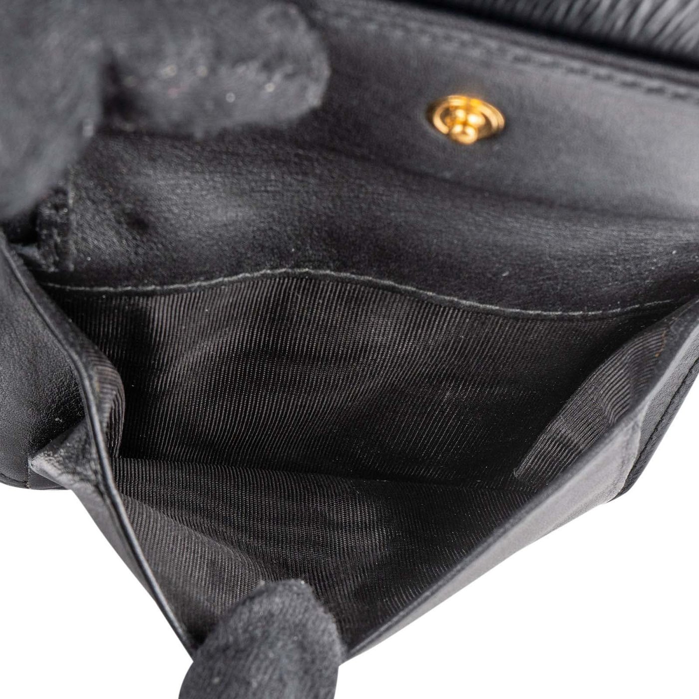 Prada Vitello Move Leather Small Trifold Wallet