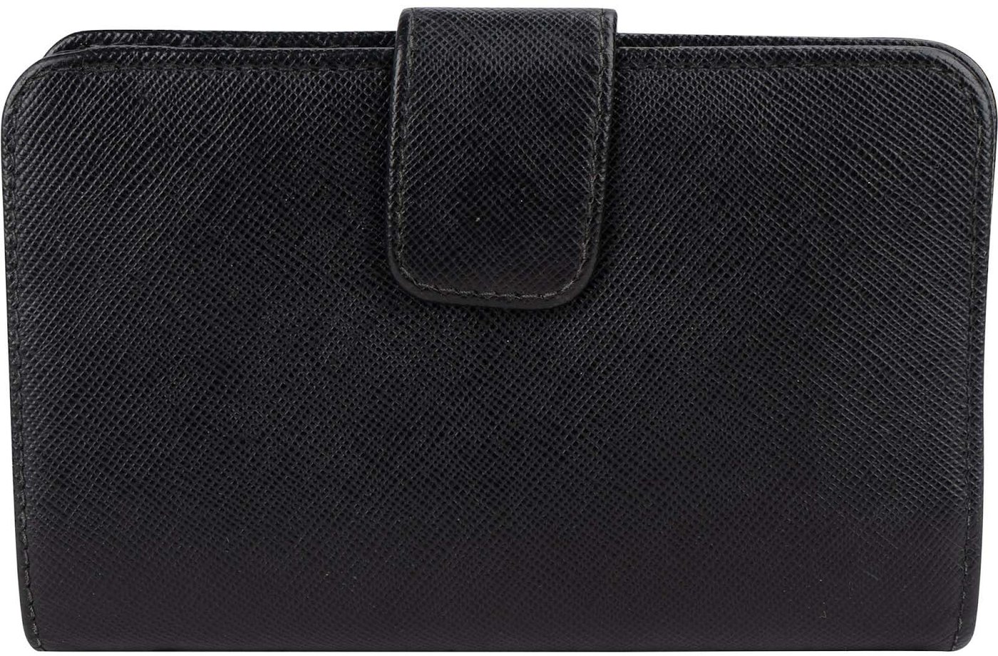 Prada Saffiano Leather Compact Wallet