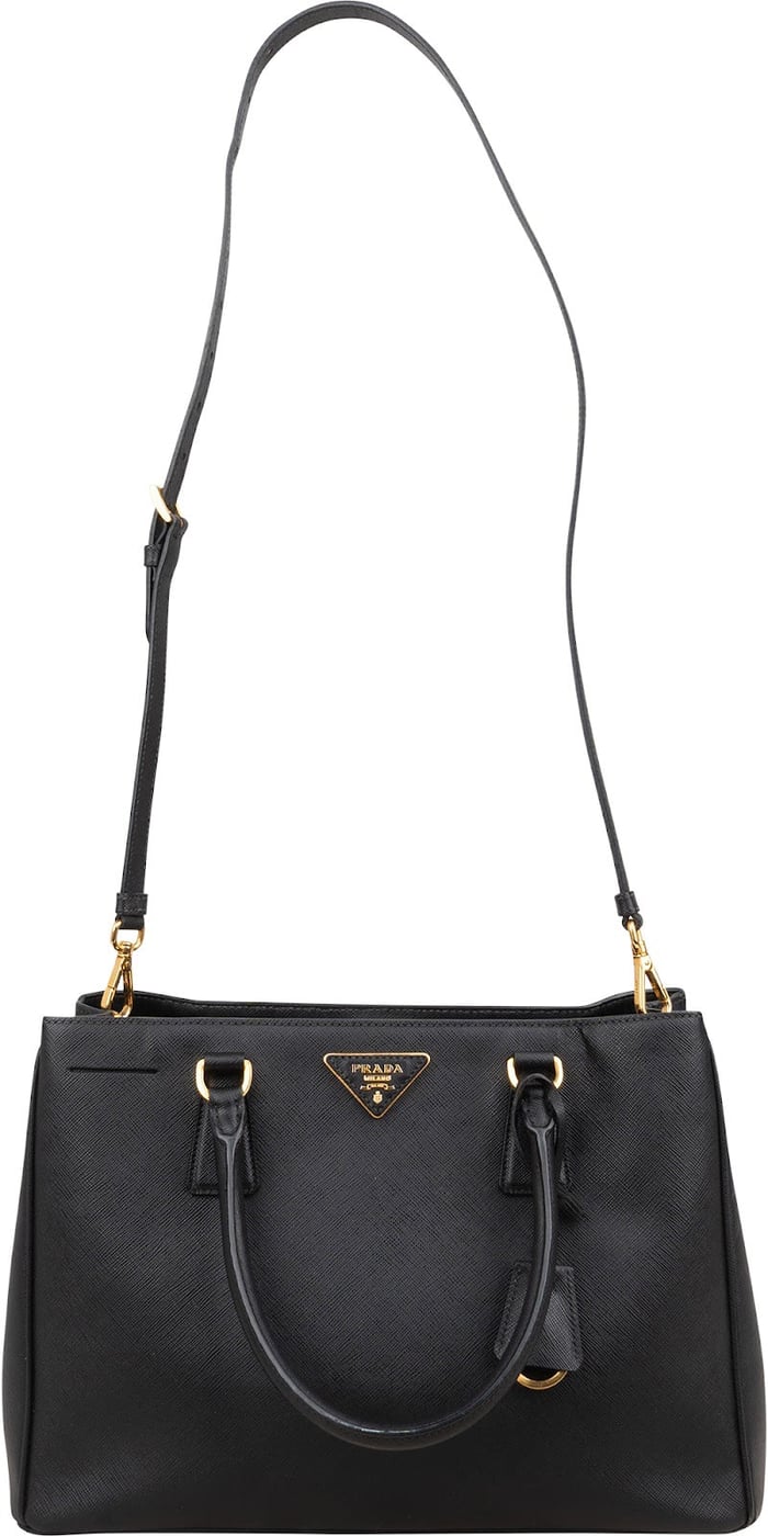 Prada Saffiano Leather Galleria Tote Handbag