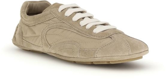 Black Montecarlo Re-Edition Suede Sneakers