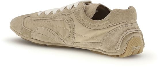 Black Montecarlo Re-Edition Suede Sneakers