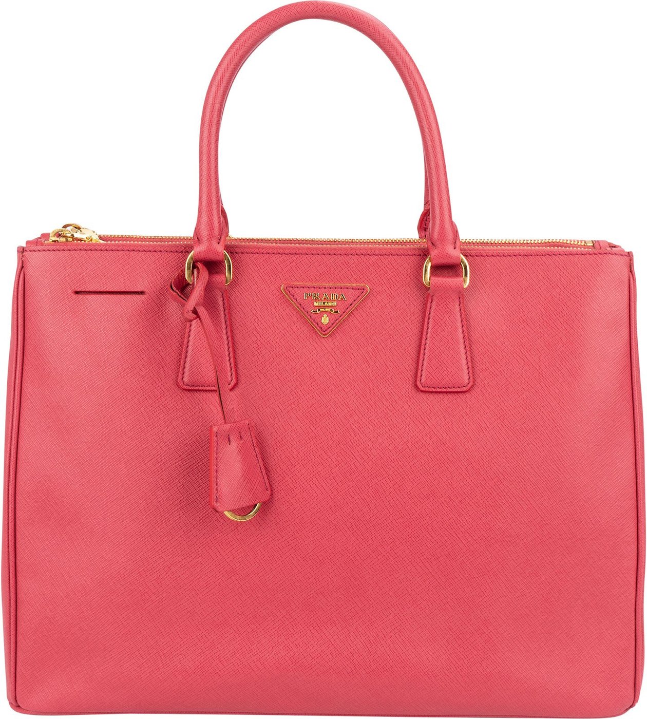 Prada Saffiano Leather Large Galleria Handbag