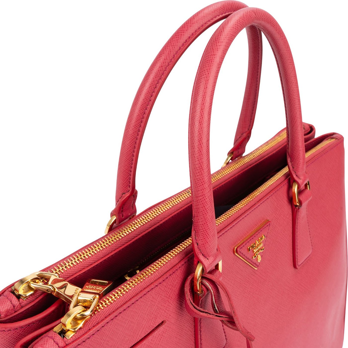 Prada Saffiano Leather Large Galleria Handbag