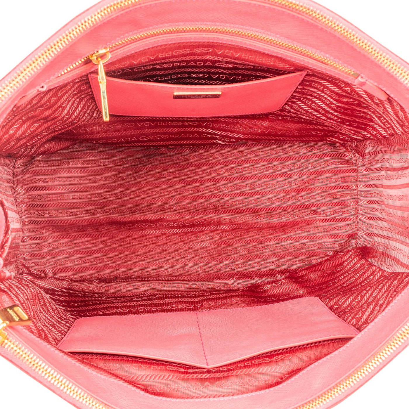 Prada Saffiano Leather Large Galleria Handbag