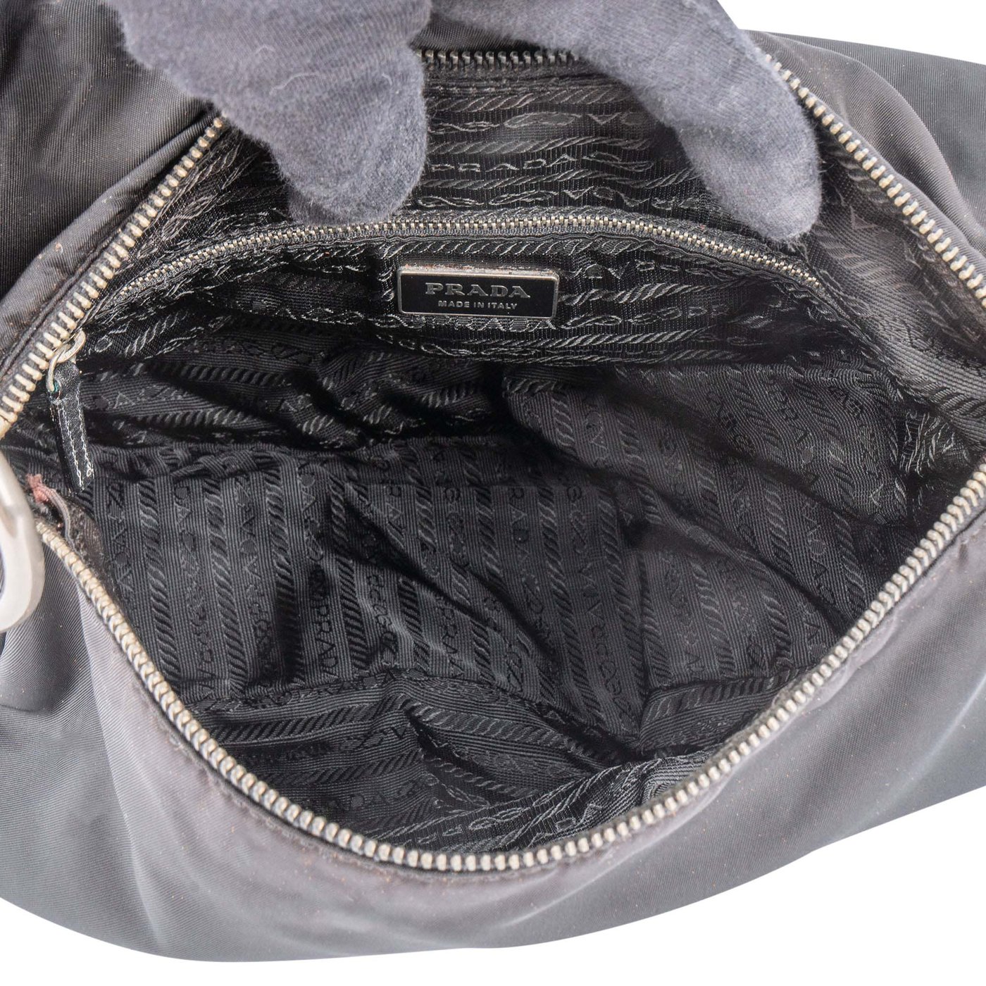 Prada Nylon Triangle Handbag