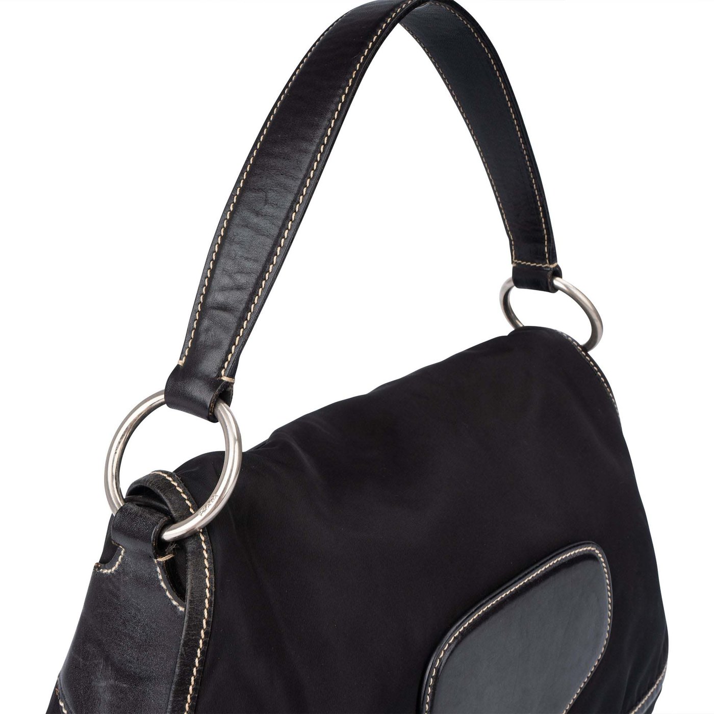 Prada Nylon Triangle Handbag