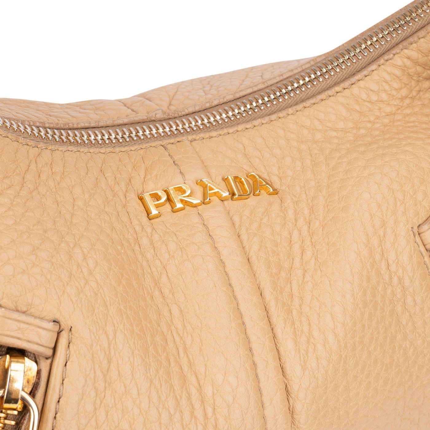 Prada Calf Leather Vitello City Hobo Bag