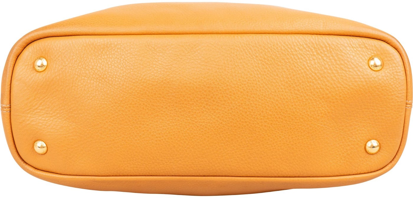 Prada Vitello Daino Shopping Tote Shoulder Bag