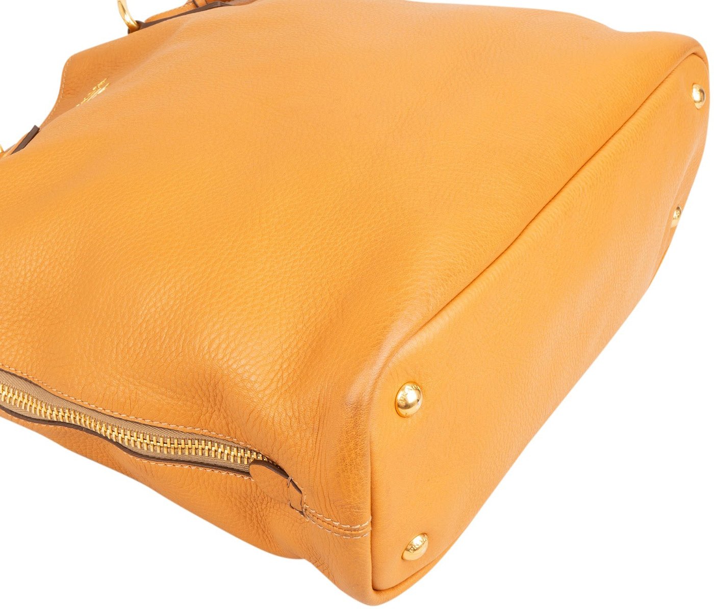 Prada Vitello Daino Shopping Tote Shoulder Bag