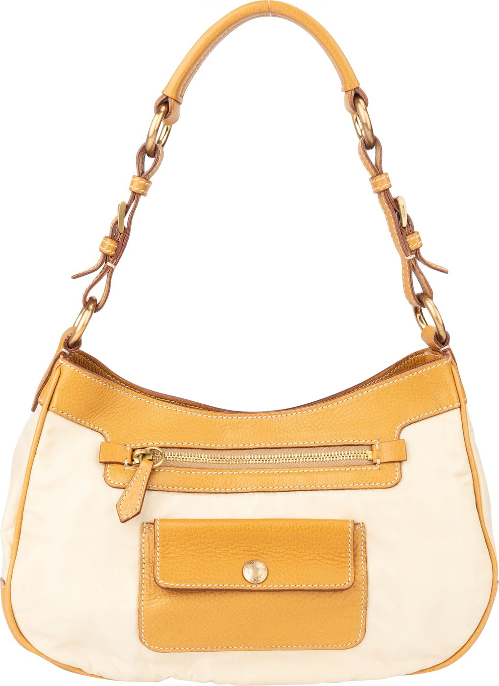 Prada Nylon Triangle Hobo Bag