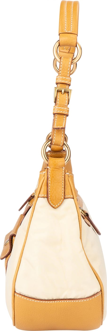 Prada Nylon Triangle Hobo Bag