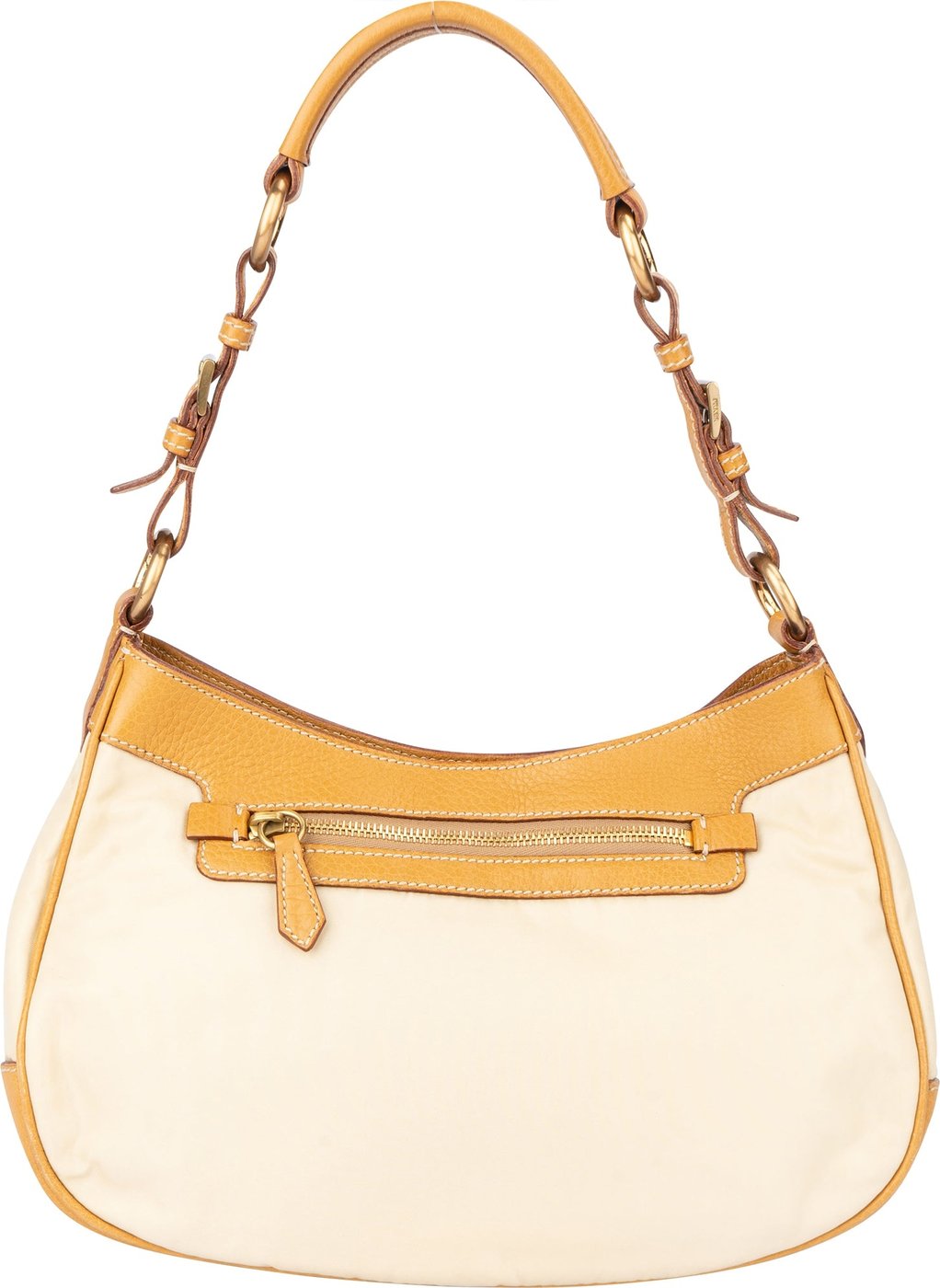 Prada Nylon Triangle Hobo Bag