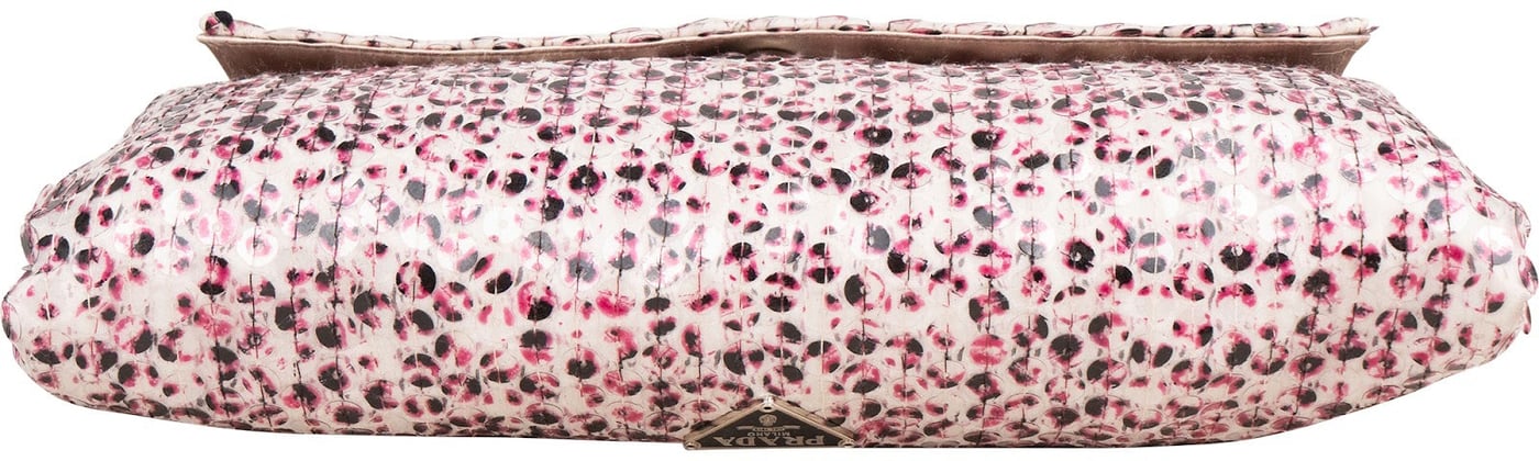 Prada Sequin Embellished Flap Shoulder Bag