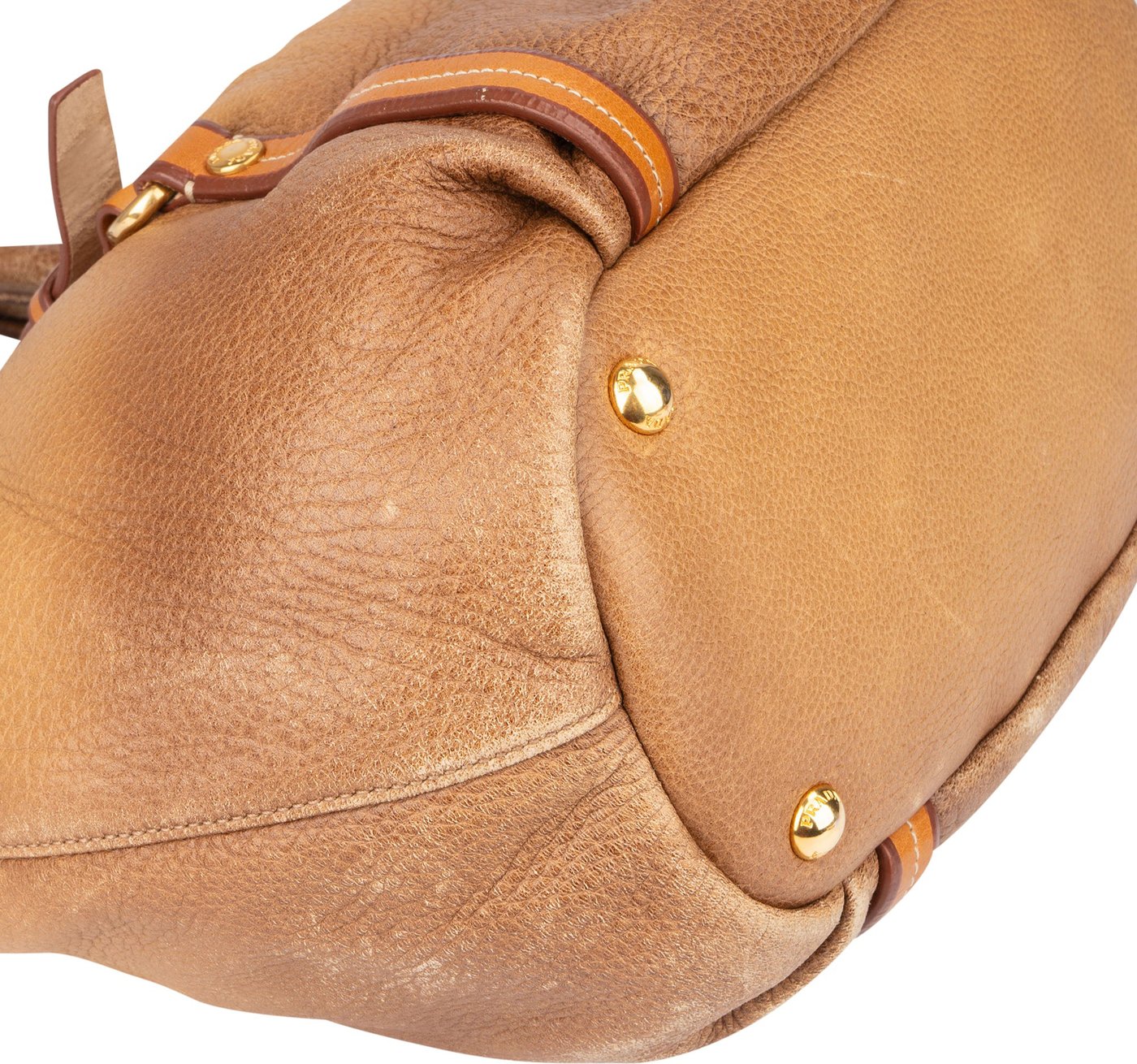 Prada Calfskin Cervo Antik Handbag