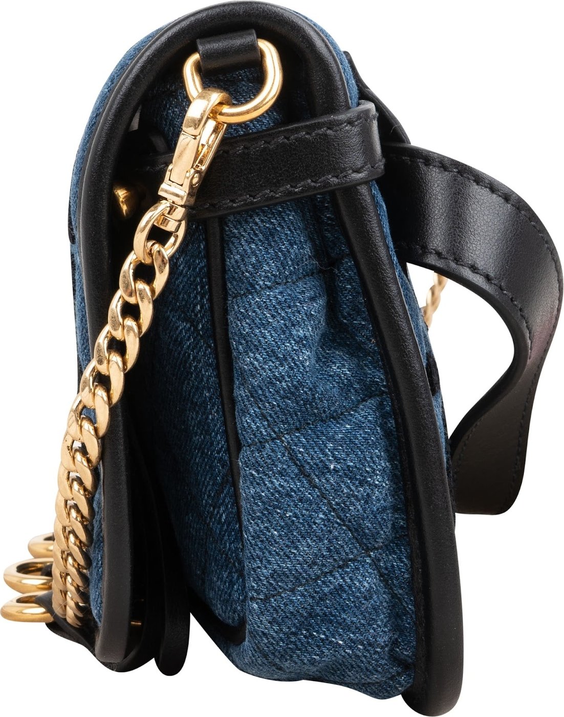 Prada Multicolor Embroidered Denim Cahier Belt Crossbody Bag