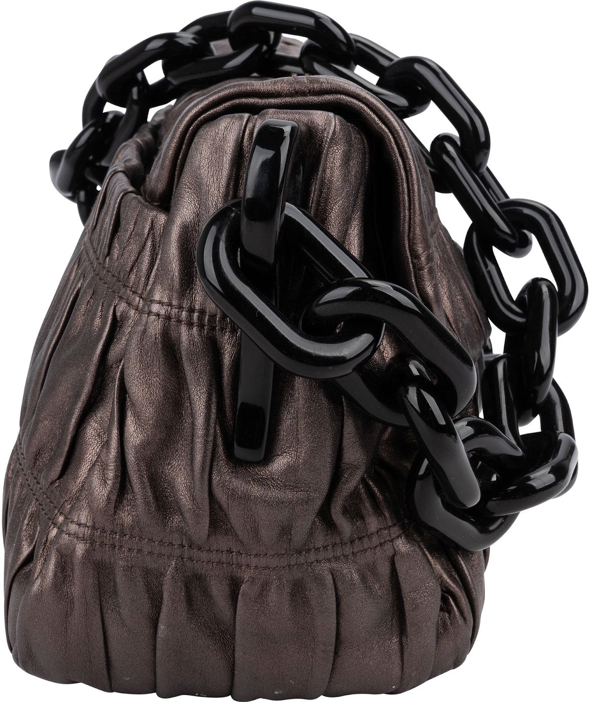 Prada Nappa Gaufre Leather Chain Bag Shoulder Bag