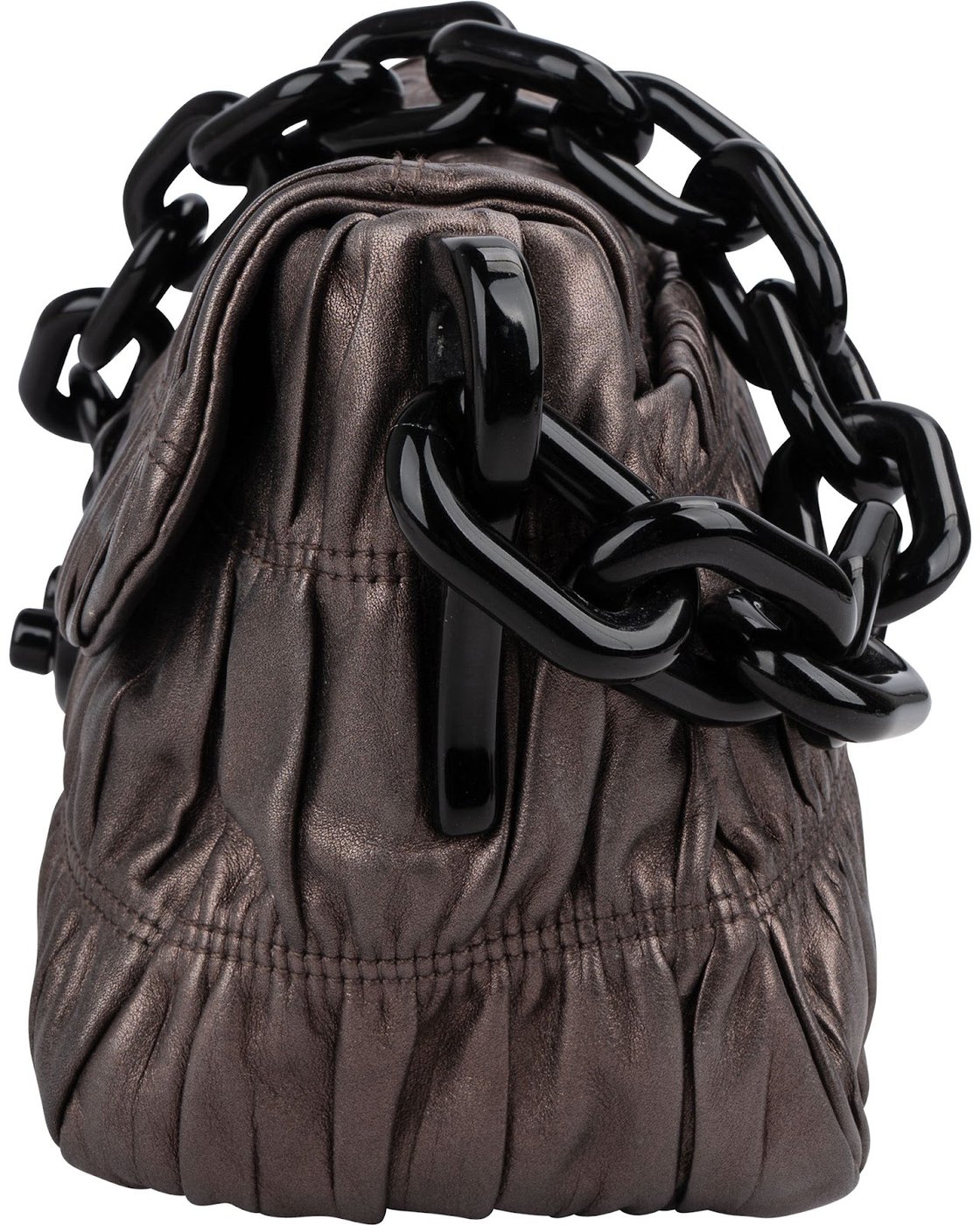 Prada Nappa Gaufre Leather Chain Bag Shoulder Bag